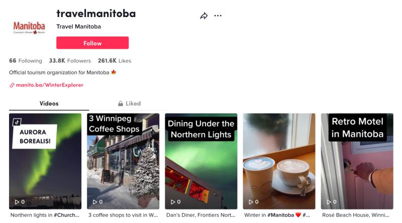Пример контент-маркетинга от компании Travel Manitoba