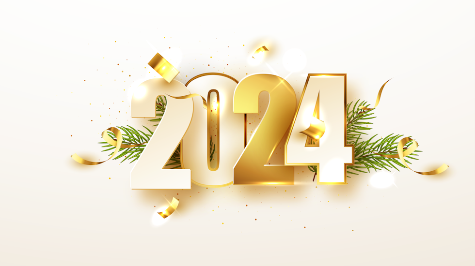 С наступающим Новым годом 2024