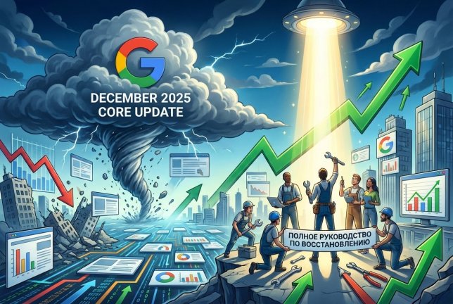 Google December 2025 Core Update: полное руководство по восстановлению позиций и трафика