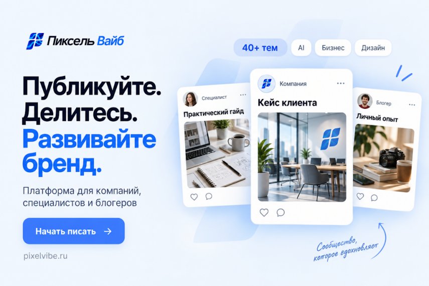 Пиксель Вайб — UGC-платформа для компаний, специалистов и блогеров